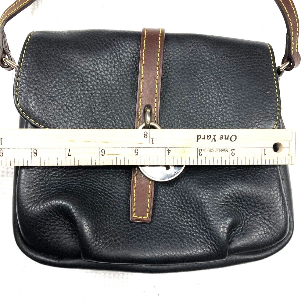 Dooney and Bourke Lock Leather Crossbody Shoulder hand bag Padlock - Picture 13 of 16